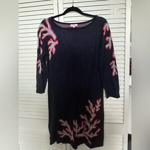 Lilly Pulitzer sweater dress navy